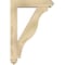 Ekena Millwork Funston Arts and Crafts Rough Sawn Bracket w/ Offset Brace, Douglas Fir, 6"W x 26"D x 38"H BKT0604X26X38FST03RDF - alternate 3